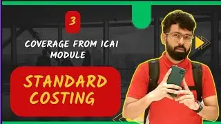 Ca inter Costing Part 3 of 3 Standard Costing Fixed Overhead Variances