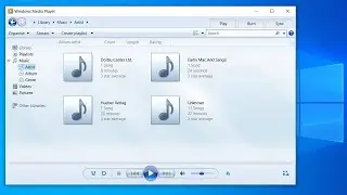 How To Import & Add Music to Windows Media Player App in Windows 10 / 11 / 8 / 7 🎶 ✅