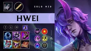Hwei Mid vs Diana - VN Master Patch 26.01