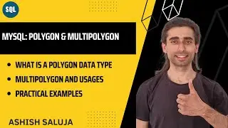 MySQL: Polygon and MultiPolygon Data Types with Practical Examples - Hindi