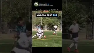 NO LOOK PASS 😱👀