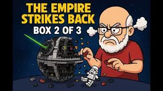 LEGO Death Star Build &ndash; Box 2 of 3 | The Empire Strikes Back! 💥 | Grumpy Gramps Bricks Show