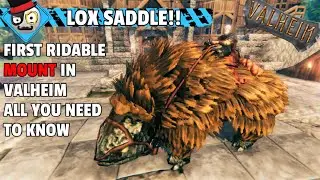 Valheim Hearth and Home Update - How to get the Lox Saddle - Lox Mount Guide