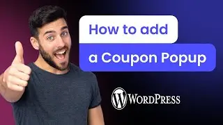 How to add a Coupon Popup to WordPress