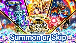 IS THE NEW WORLD CHAMPIONSHIP BANNER WORTH SUMMONING FOR!? ( Dragon Ball Legends )