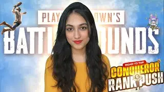 Day 4: Conqueror  Rank Grind 🔥&rdquo;  #bgmi #live#girlgamer#rankpush