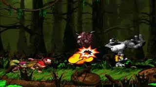 Donkey Kong Country 2: Level 19: Kudgel's Kontest (Boss 3)