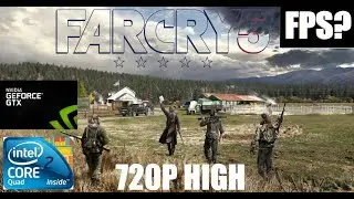 Far Cry 5 on GTX 750 TI _ Core 2 Quad Q9400 _ 8GB RAM High Setting