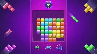 Block Match Puzzle Game : Star collection