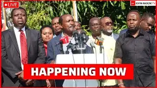 LIVE🔴United Opposition URGENT ADDRESS after GACHAGUA ABDUCTED & TEARGASSED in Church Today