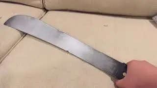 Metal Machete prop