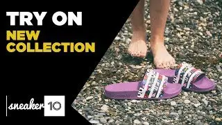 TRY ON | adidas Originals Adilette Women's Slides | Sneaker10