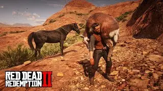 Vida de COWBOY do deserto - A DURA MISSÃO DE SOBREVIVER  - Red Dead Redemption 2