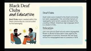 Black Deaf Culture: Intersectionality and Leaders