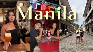 Manila Vlog 🇵🇭 | Food, City Nights & Good Energy