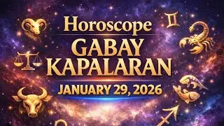🔮 HOROSCOPE - GABAY KAPALARAN - JANUARY 29, 2026 - TAGALOG TAROT READING