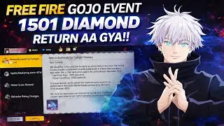 👉 &ldquo;GOJO EVENT 😱&rdquo;👉 &ldquo;NEW GOJO BUNDLE 🔥&rdquo;#FreeFire#FreeFireGojo#GojoEvent#GojoSatoru