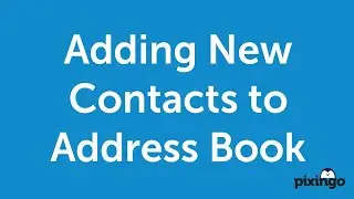 Add a Contact to Your Address Book