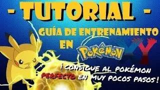 Tutorial: Guía de entrenamiento avanzada - Sexta generación (Pokémon X/Y)