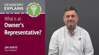 What is an Owner's Representative?