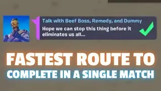 How to COMPLETE 'Talk with Beef Boss, Remedy, and Dummy