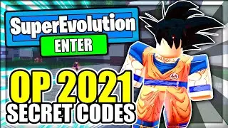 (2021) ALL *NEW* SECRET OP CODES! Super Evolution Roblox