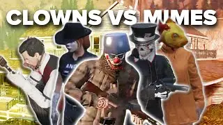 CLOWNS VS MIMES AT THE FUNHOUSE | GTA V RP NoPixel 4.0
