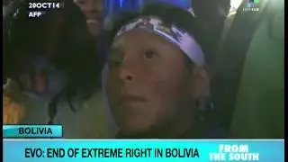Morales: end of far right in Bolivia