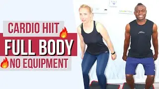 BURN LOTS OF CALORIES with No Equipment - 15 Minute Full Body Cardio HIIT Workout at Home
