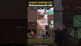 FNC Chronicle Guardian ACE vs RRQ at VALORANT Chamions 2025