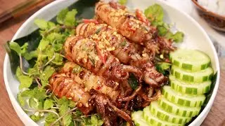 Fried Baby Squid In Fish Sauce - Mực Rim Mắm | Helen's Recipes