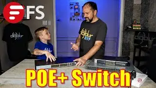 FS Switch 24 Port POE+ Review - S3400-24T4FP