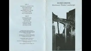 Runes Order &ndash; Electronic Winter Landscape (Full Cassette/Album, 1993)