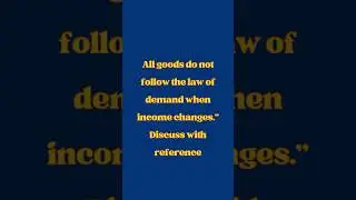 All goods do not follow the law of demand.. #exam #trending #viralvideo  #economics #trending