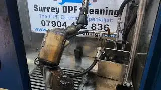 Bmw 530d DPF in for off car cleaning in Surrey