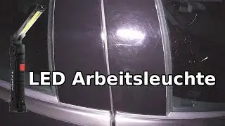 COB LED Arbeitslampe - zum Polieren und Arbeiten am Auto - g&uuml;nstige Scangrip Alternative?