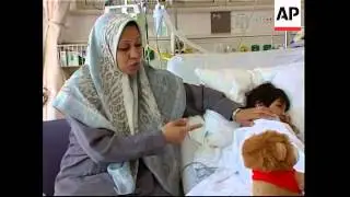 Iraqi girl treated in US hospital