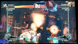 HD - Zangief vs. M. Bison (Siberian Blizzard vs. Psycho Abortion)