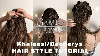 Daenerys Targaryen Hairstyle Tutorial Game of Thrones (GOT) Season 8
