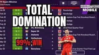 FM22 MOBILE TOTAL DOMINATION TACTICS!!
