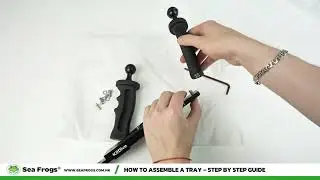 How to assemble a KitDive adjustable aluminum tray&mdash;step-by-step guide.