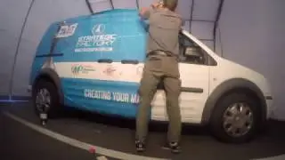 Master Signs, powered by Strategic Factory, wraps Ford Transit