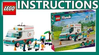LEGO instructions | Heartlake City Hospital Ambulance | 42613 | LEGO Friends 2024