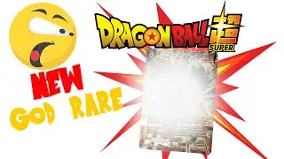DRAGON BALL SUPER | NEW GOD RARE REVEALED!!!
