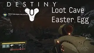 Old Loot Cave Easter Egg in Patch 1.0.2.2 - Destiny Gameplay