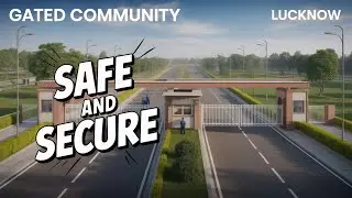 Best Row House in Lucknow Near Airport & Metro! Gated Society Bijnor Road