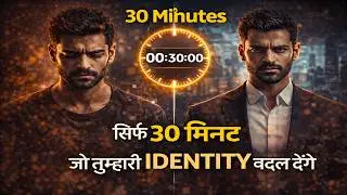 30 Minutes Final Identity change| सिर्फ 30 मिनट जो तुम्हारी IDENTITY बदल देंगे | Napoleon Hill Hindi