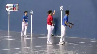 FINALES PELOTA CTO. CAT INFERIORES GALGO VII_LORENZO - IZCARA I_REVUELTA (OLMEDO)