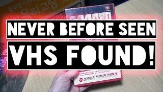Korean VHS never seen BEFORE!!! - almost 100 tapes
