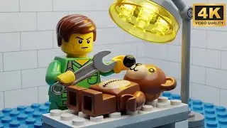 LEGO City Doctor: Surgery on a Teddy Bear! 🧸👨&zwj;⚕️